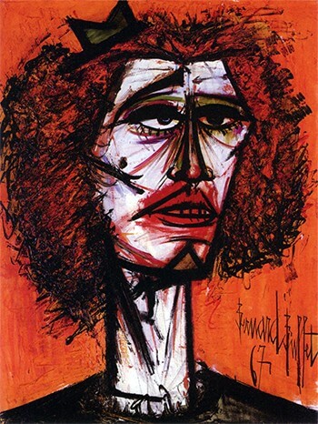 bernard buffet clown 1